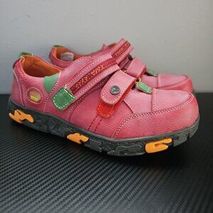 TMA EYES Women's US 8/EU 39 Walking Shoes with Hook-and-Loop Fastener Design